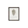 Picture of Pinecone Tidings I _GroupedProduct_Rectangle_Portrait_Canvas_Framed_