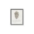 Picture of Pinecone Tidings I _GroupedProduct_Rectangle_Portrait_Canvas_Framed_