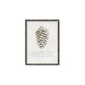 Picture of Pinecone Tidings I _GroupedProduct_Rectangle_Portrait_Canvas_Framed_