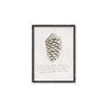Picture of Pinecone Tidings I _GroupedProduct_Rectangle_Portrait_Canvas_Framed_
