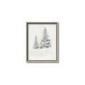 Picture of Winter Wonderland Trees _GroupedProduct_Rectangle_Portrait_Canvas_Framed_