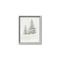 Picture of Winter Wonderland Trees _GroupedProduct_Rectangle_Portrait_Canvas_Framed_