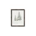 Picture of Winter Wonderland Trees _GroupedProduct_Rectangle_Portrait_Canvas_Framed_