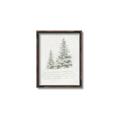 Picture of Winter Wonderland Trees _GroupedProduct_Rectangle_Portrait_Canvas_Framed_