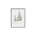 Picture of Winter Wonderland Trees _GroupedProduct_Rectangle_Portrait_Canvas_Framed_