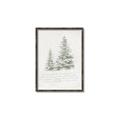Picture of Winter Wonderland Trees _GroupedProduct_Rectangle_Portrait_Canvas_Framed_