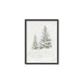 Picture of Winter Wonderland Trees _GroupedProduct_Rectangle_Portrait_Canvas_Framed_