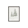Picture of Winter Wonderland Trees _GroupedProduct_Rectangle_Portrait_Canvas_Framed_