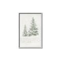 Picture of Winter Wonderland Trees _GroupedProduct_Rectangle_Portrait_Canvas_Framed_