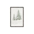 Picture of Winter Wonderland Trees _GroupedProduct_Rectangle_Portrait_Canvas_Framed_