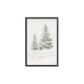 Picture of Winter Wonderland Trees _GroupedProduct_Rectangle_Portrait_Canvas_Framed_