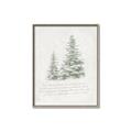 Picture of Winter Wonderland Trees _GroupedProduct_Rectangle_Portrait_Canvas_Framed_