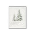 Picture of Winter Wonderland Trees _GroupedProduct_Rectangle_Portrait_Canvas_Framed_