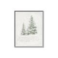 Picture of Winter Wonderland Trees _GroupedProduct_Rectangle_Portrait_Canvas_Framed_