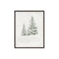 Picture of Winter Wonderland Trees _GroupedProduct_Rectangle_Portrait_Canvas_Framed_