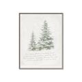 Picture of Winter Wonderland Trees _GroupedProduct_Rectangle_Portrait_Canvas_Framed_