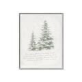 Picture of Winter Wonderland Trees _GroupedProduct_Rectangle_Portrait_Canvas_Framed_