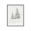 Picture of Winter Wonderland Trees _GroupedProduct_Rectangle_Portrait_Canvas_Framed_