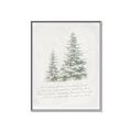 Picture of Winter Wonderland Trees _GroupedProduct_Rectangle_Portrait_Canvas_Framed_