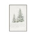 Picture of Winter Wonderland Trees _GroupedProduct_Rectangle_Portrait_Canvas_Framed_