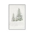 Picture of Winter Wonderland Trees _GroupedProduct_Rectangle_Portrait_Canvas_Framed_