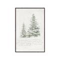 Picture of Winter Wonderland Trees _GroupedProduct_Rectangle_Portrait_Canvas_Framed_