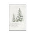 Picture of Winter Wonderland Trees _GroupedProduct_Rectangle_Portrait_Canvas_Framed_