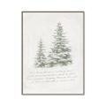 Picture of Winter Wonderland Trees _GroupedProduct_Rectangle_Portrait_Canvas_Framed_