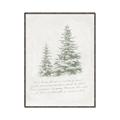 Picture of Winter Wonderland Trees _GroupedProduct_Rectangle_Portrait_Canvas_Framed_