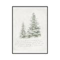 Picture of Winter Wonderland Trees _GroupedProduct_Rectangle_Portrait_Canvas_Framed_