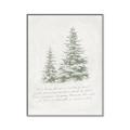 Picture of Winter Wonderland Trees _GroupedProduct_Rectangle_Portrait_Canvas_Framed_