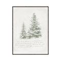 Picture of Winter Wonderland Trees _GroupedProduct_Rectangle_Portrait_Canvas_Framed_