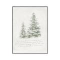 Picture of Winter Wonderland Trees _GroupedProduct_Rectangle_Portrait_Canvas_Framed_