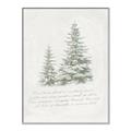Picture of Winter Wonderland Trees _GroupedProduct_Rectangle_Portrait_Canvas_Framed_