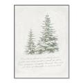 Picture of Winter Wonderland Trees _GroupedProduct_Rectangle_Portrait_Canvas_Framed_