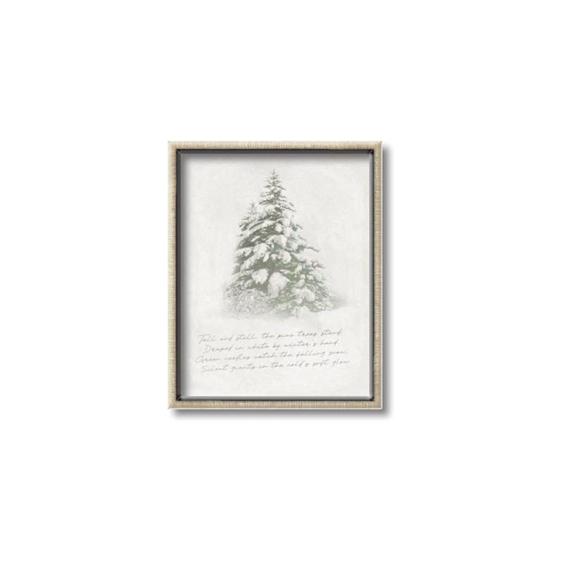 Picture of Holiday Pines _GroupedProduct_Rectangle_Portrait_Canvas_Framed_