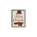 Picture of Merry Christmas _GroupedProduct_Rectangle_Portrait_Canvas_Framed_