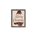 Picture of Merry Christmas _GroupedProduct_Rectangle_Portrait_Canvas_Framed_