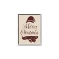 Picture of Merry Christmas _GroupedProduct_Rectangle_Portrait_Canvas_Framed_