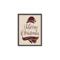 Picture of Merry Christmas _GroupedProduct_Rectangle_Portrait_Canvas_Framed_