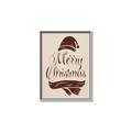 Picture of Merry Christmas _GroupedProduct_Rectangle_Portrait_Canvas_Framed_