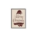 Picture of Merry Christmas _GroupedProduct_Rectangle_Portrait_Canvas_Framed_