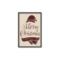 Picture of Merry Christmas _GroupedProduct_Rectangle_Portrait_Canvas_Framed_