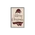 Picture of Merry Christmas _GroupedProduct_Rectangle_Portrait_Canvas_Framed_
