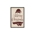 Picture of Merry Christmas _GroupedProduct_Rectangle_Portrait_Canvas_Framed_