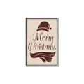 Picture of Merry Christmas _GroupedProduct_Rectangle_Portrait_Canvas_Framed_