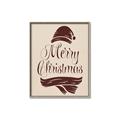 Picture of Merry Christmas _GroupedProduct_Rectangle_Portrait_Canvas_Framed_