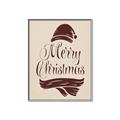 Picture of Merry Christmas _GroupedProduct_Rectangle_Portrait_Canvas_Framed_