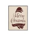 Picture of Merry Christmas _GroupedProduct_Rectangle_Portrait_Canvas_Framed_