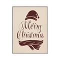 Picture of Merry Christmas _GroupedProduct_Rectangle_Portrait_Canvas_Framed_